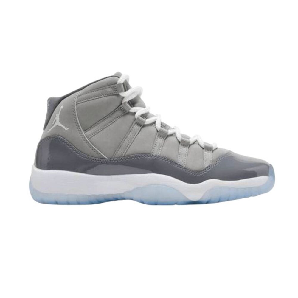 NIKE Air Jordan 11 Retro GS 'Cool Grey' Sneakers Size 6.5Y